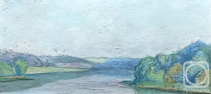 Картина. Фетисова Дарья. Река Рось