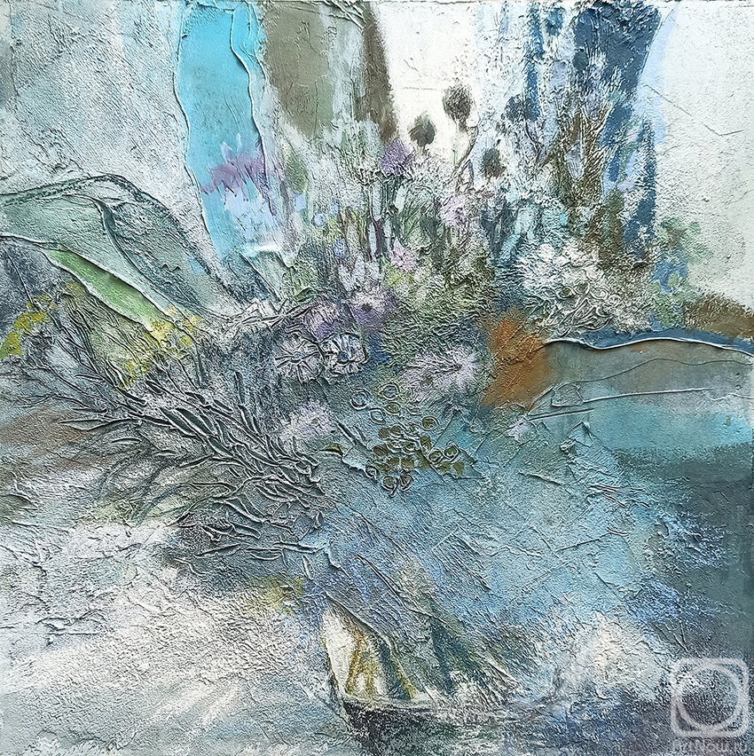 Картина. Фетисова Дарья. Букет против солнца