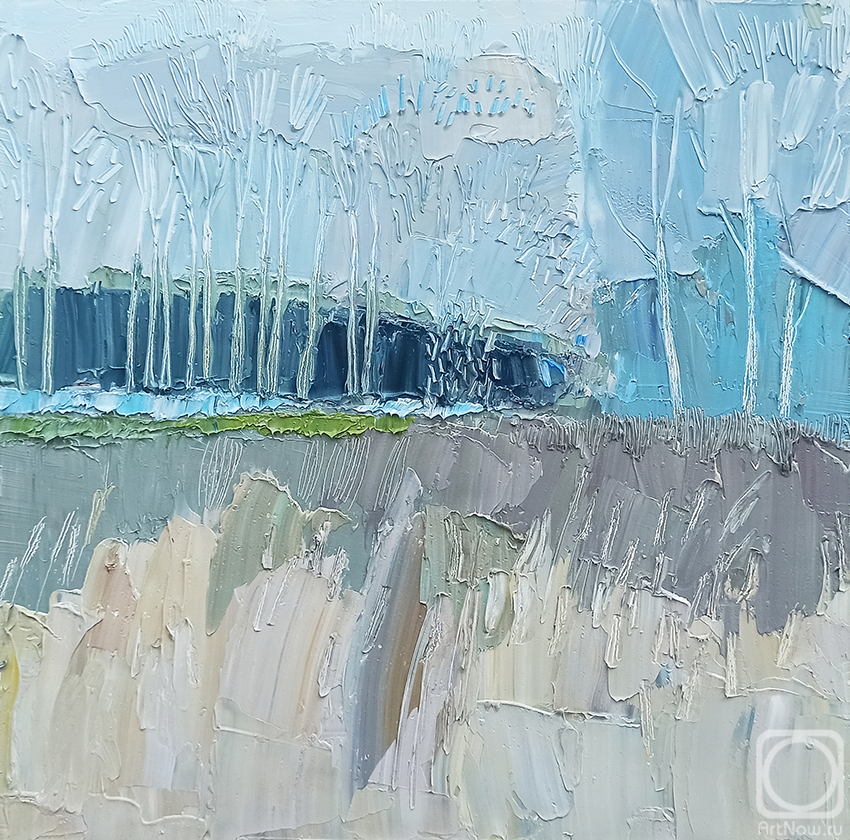 Картина. Фетисова Дарья. Кромка леса