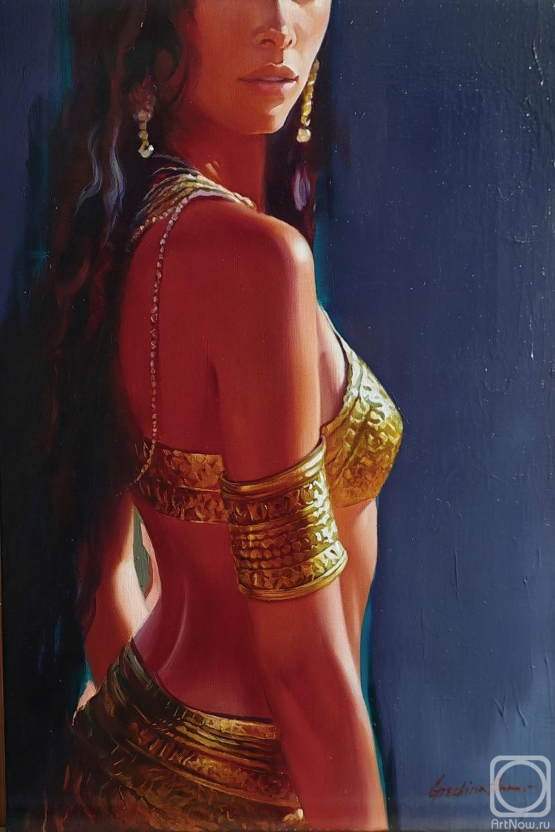Картина маслом на холсте. Гречина Анна. Шахерезада