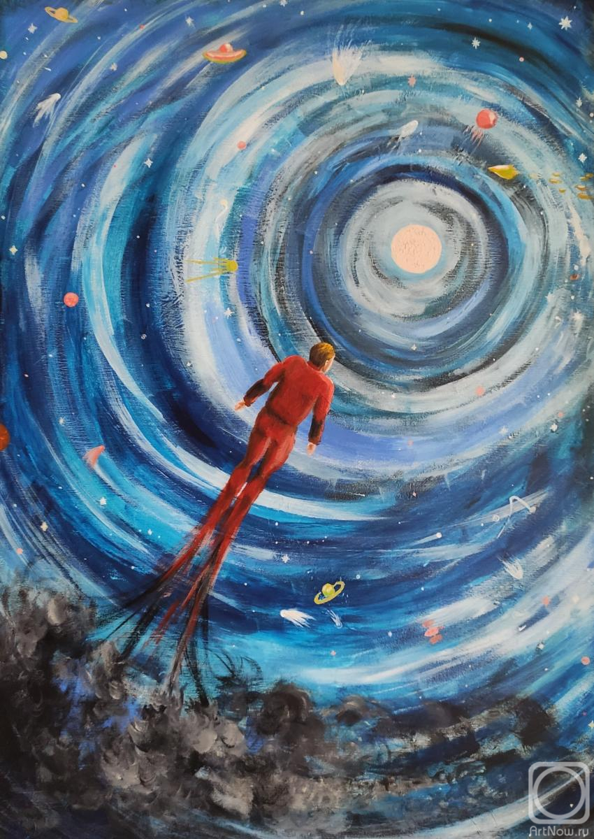 Картина. Вотинова Анастасия. Мечтатель