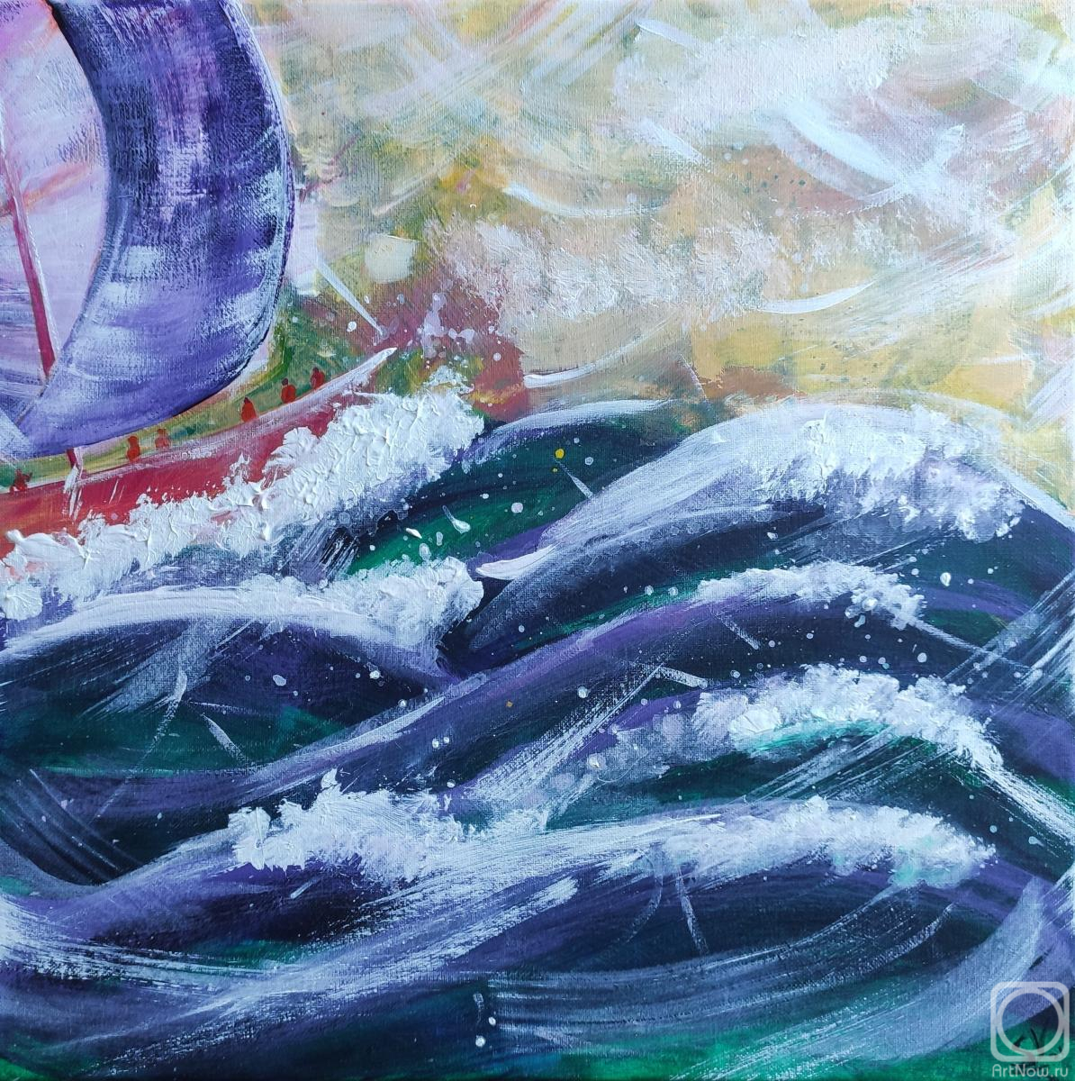 Картина. Вотинова Анастасия. Попутный ветер