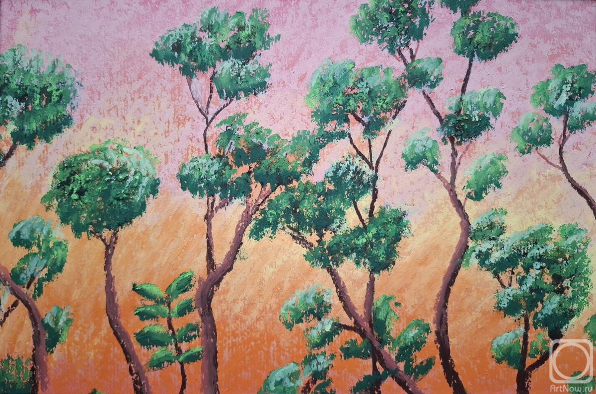 Картина. Вотинова Анастасия. Деревья