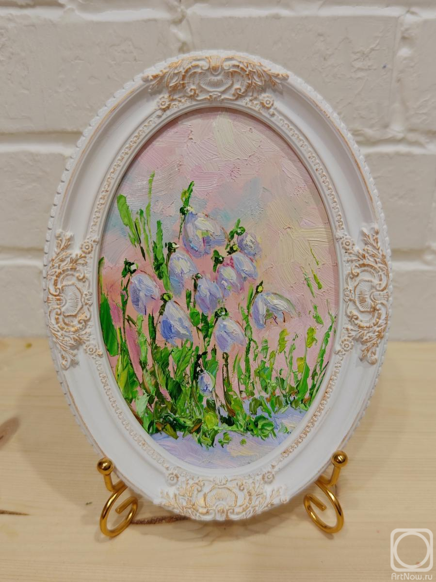 Картина. Прокофьева Ирина. Подснежники