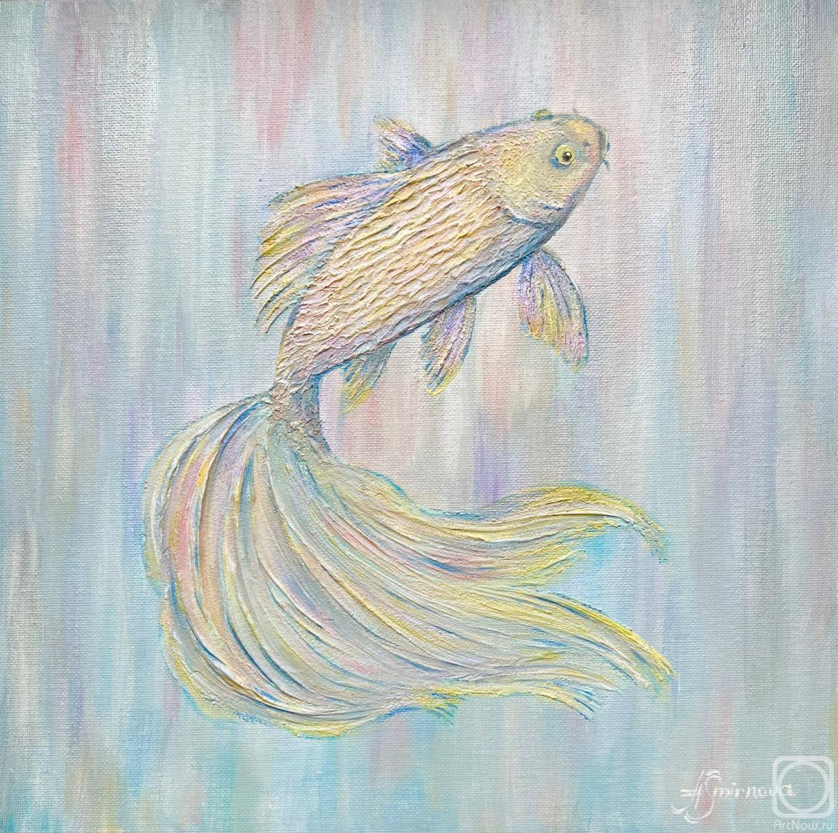 Картина. Смирнова Алина. Прекрасная рыбка