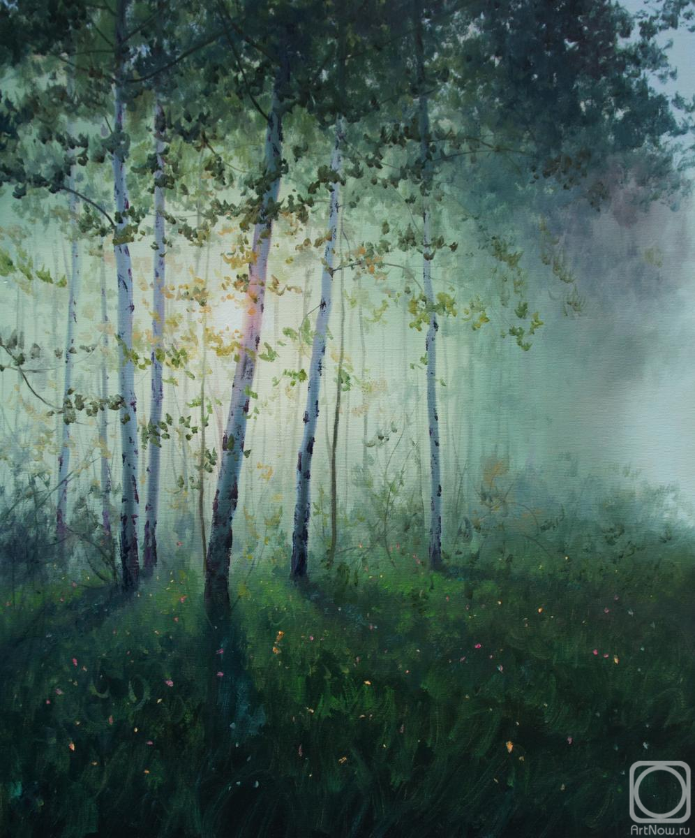 Картина маслом на холсте. Ким Анатолий. Дыхание утра