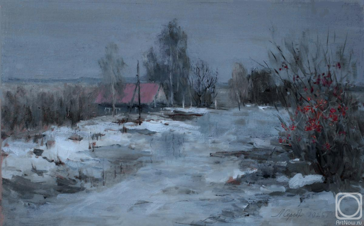 Картина. Серебренникова Лариса. Оттепель