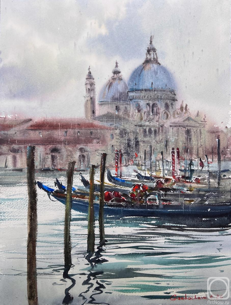 Картина. Горбачева Евгения. Водная поэзия Венеции