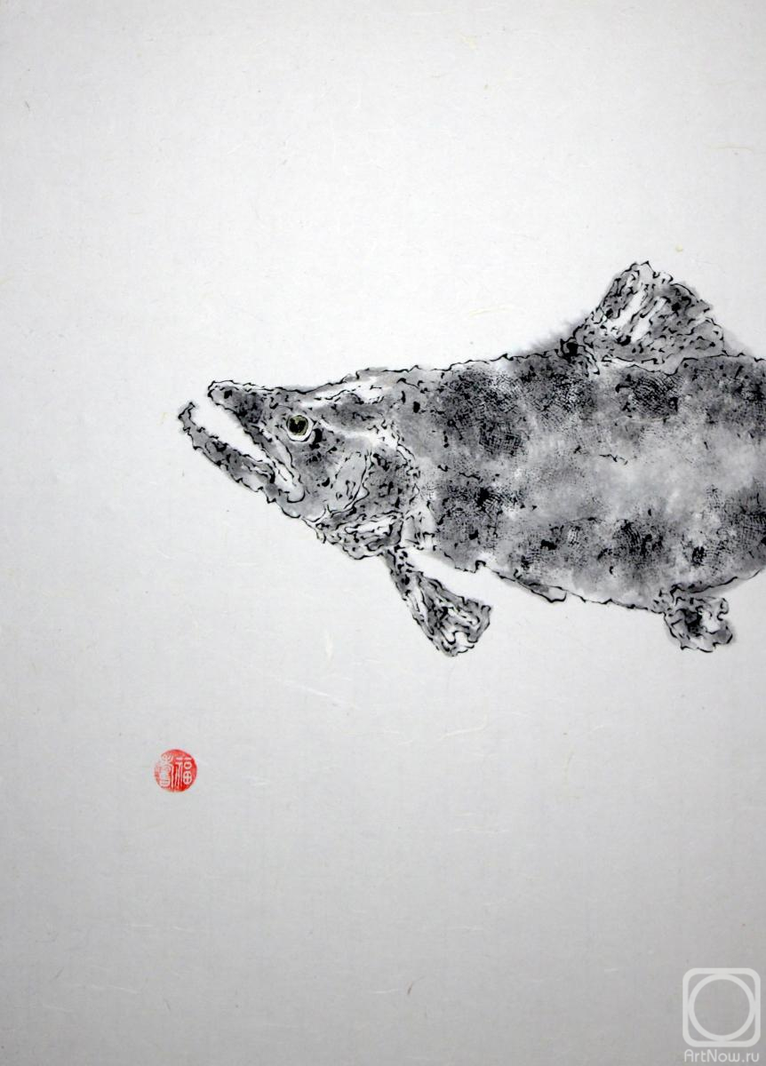 Картина. Энгардо Анна. Рыба