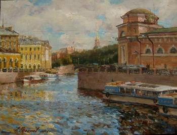 Moyka River, Saint-Petersburg (). Galimov Azat
