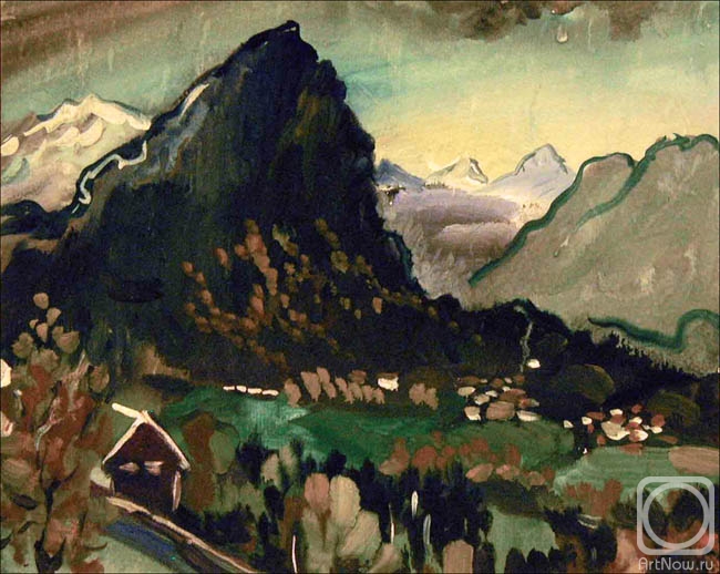 Ivanov Aleksandr. Mountain landscape