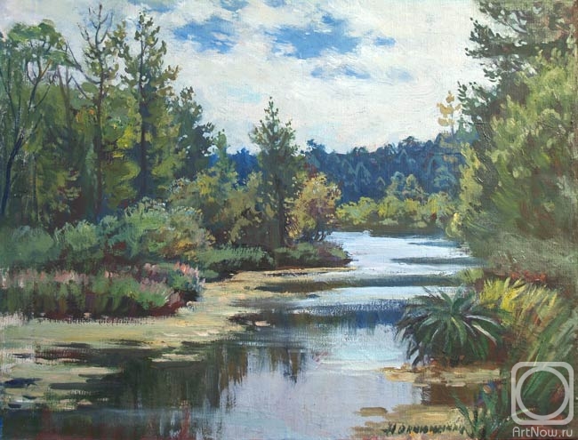 Ovchinnikov Nukolay. Forest river