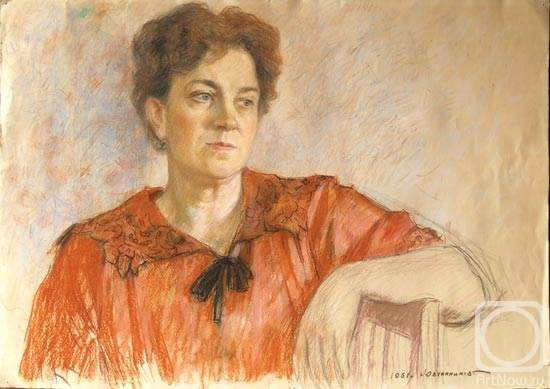 Ovchinnikov Nukolay. Portrait in Red
