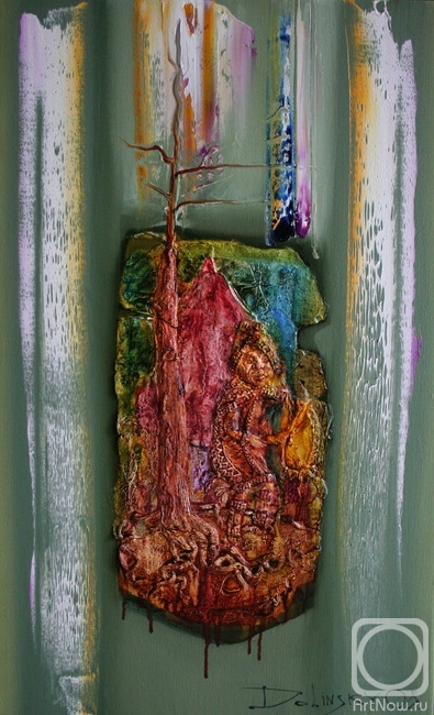 Картина. Долинский Вадим. Камлание