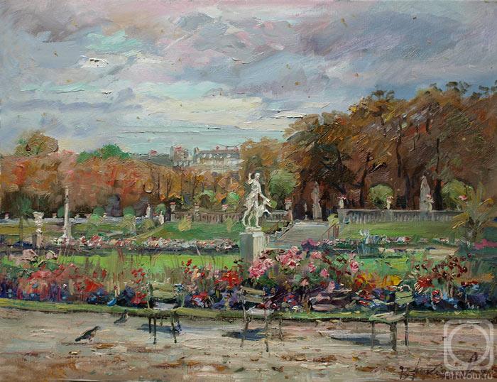 Loukianov Victor. Jardin du Luxembourg. Fall of the Leaf