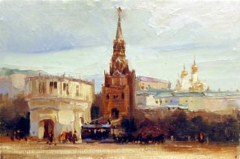 Kutafia tower. Old Moscow