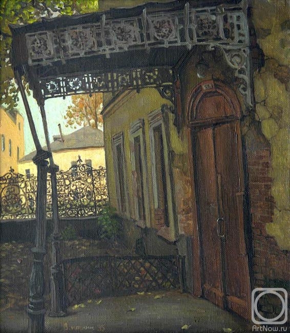 Paroshin Vladimir. Old entrance