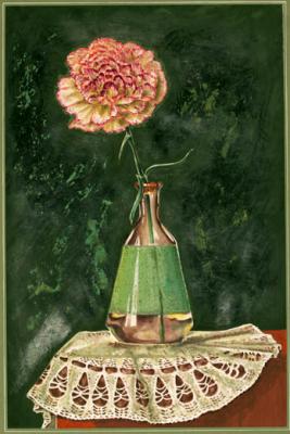 Carnation in a carafe