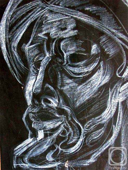 Vrublevski Yuri. Avicenna. A sketch for the portrait bust