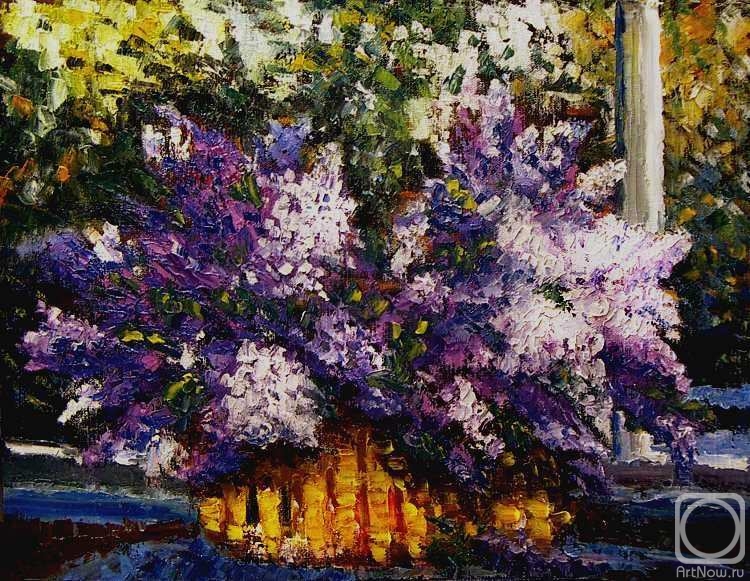 Zhadko Grigory. Lilac in the country