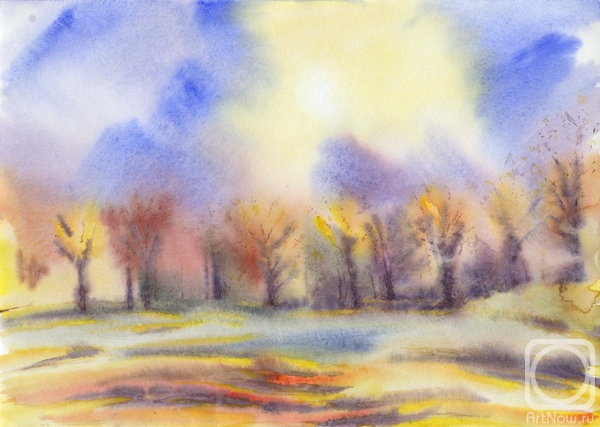 Картина. Романов Егор. Пейзаж