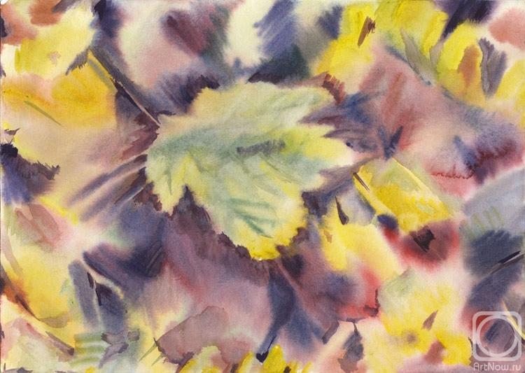 Картина. Романов Егор. Листья
