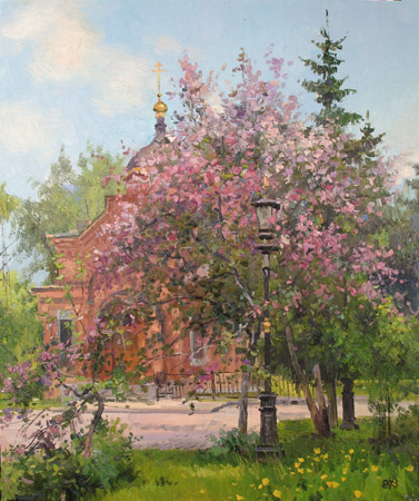 Efremov Alexey. In spring colour
