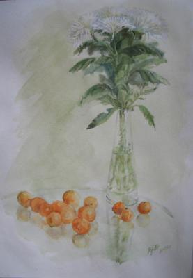 Naturmort s mandarinami