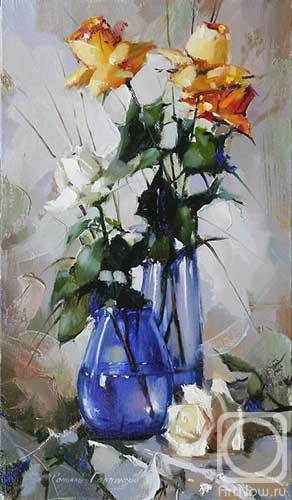 Gappasov Ramil. Still-life with roses