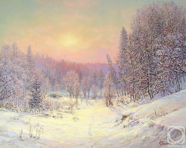 Panin Sergey. Tenderness of winter. Tsaritsino