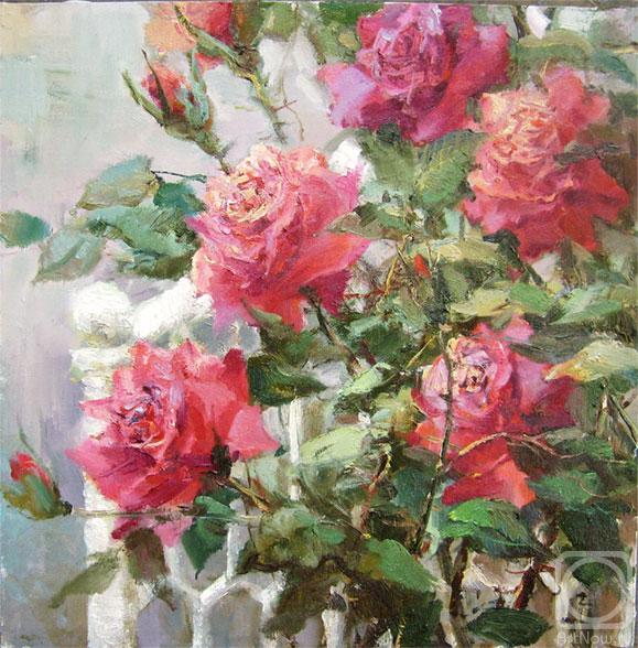 Gulyaeva Anfisa. The Bush of the roses
