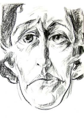 A sketch for the portrait of A. Blok , 78