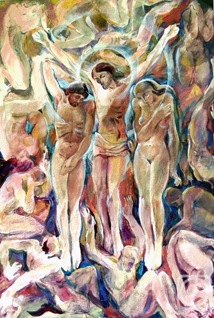 Chistyakov Yuri. The Holy Week. Rescued Adam and Eve