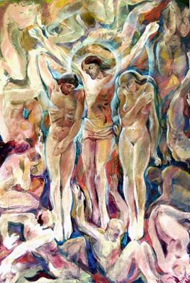 The Holy Week. Rescued Adam and Eve