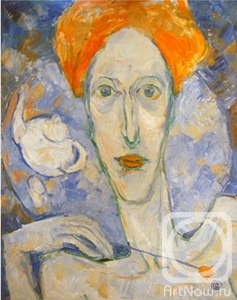 Картина маслом на холсте. Сушкова Ольга. Рыжая