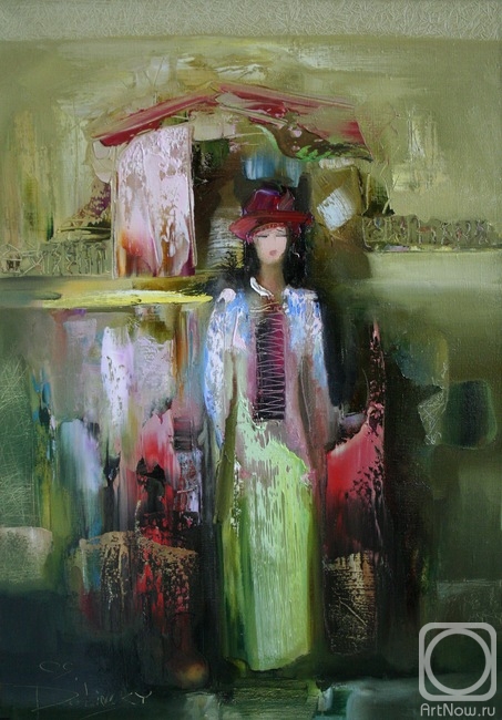 Картина маслом на холсте. Долинский Вадим. Ностальгия