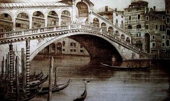 The bridge. Venice. Surkov Alexander