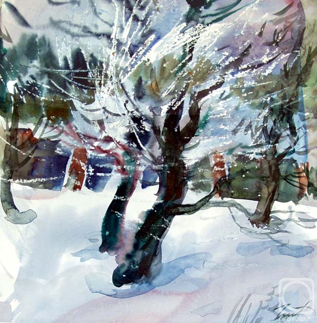 Chistyakov Yuri. Winter garden