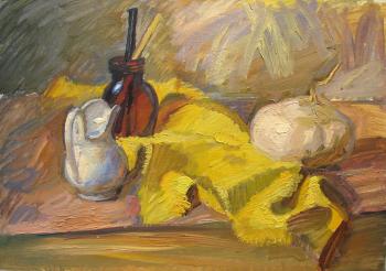 Still Life with a Yellow Drapery