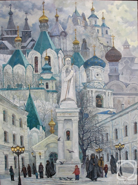 Zolotarev Leonid. Holy Dormition Svyatogorsk Lavra