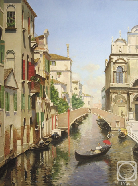Aleksandrov Vladimir. Venetian canal
