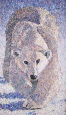 Polar bear. Hitkova Lyubov