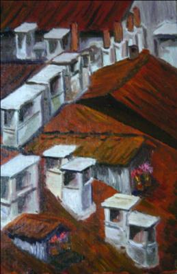 The Milan Roofs. Gvozdetskaya Irina