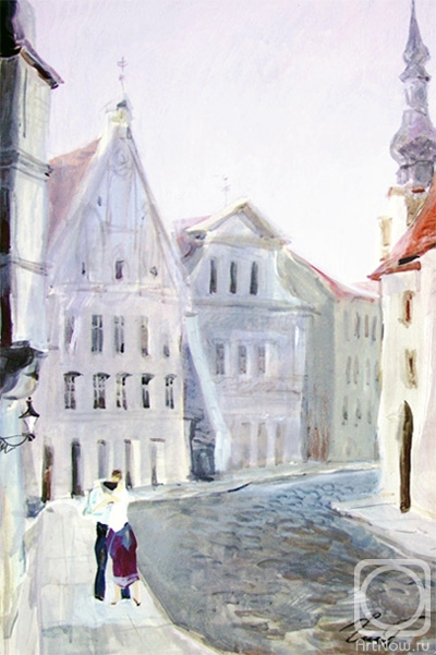 Chistyakov Yuri. White night in Tallinn