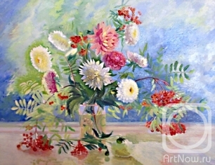 Karpushevskiy Evgeniy. The Autumn bouquet