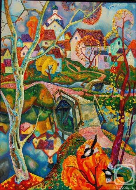 Картина маслом на холсте. Чернявский Михаил. Этюд