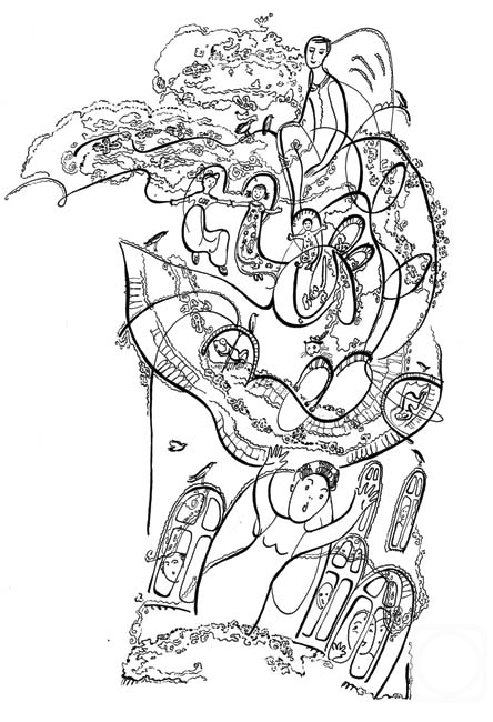 Картина. Алферонок Виктория. Однажды дом проснется без меня