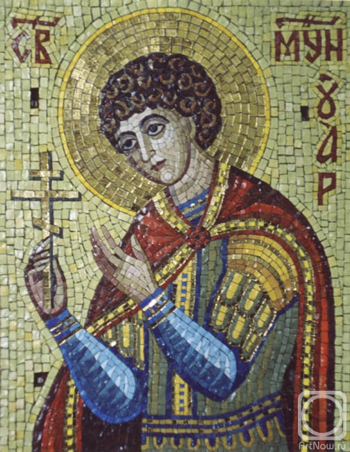 Pomelova Innesa. Mosaic for the church