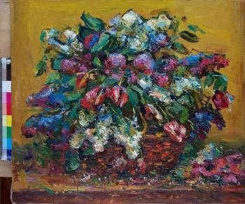 Bouquet in a basket. Zamaleev Talgat