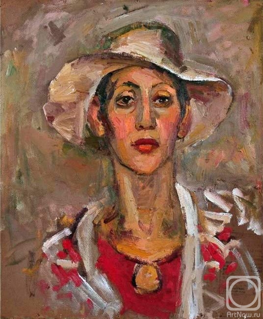 Zamaleev Talgat. Portrait of the Artist's Wife